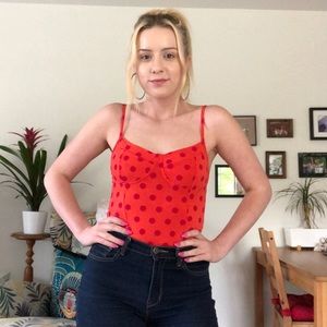 Polka Dot Me Not Bodysuit